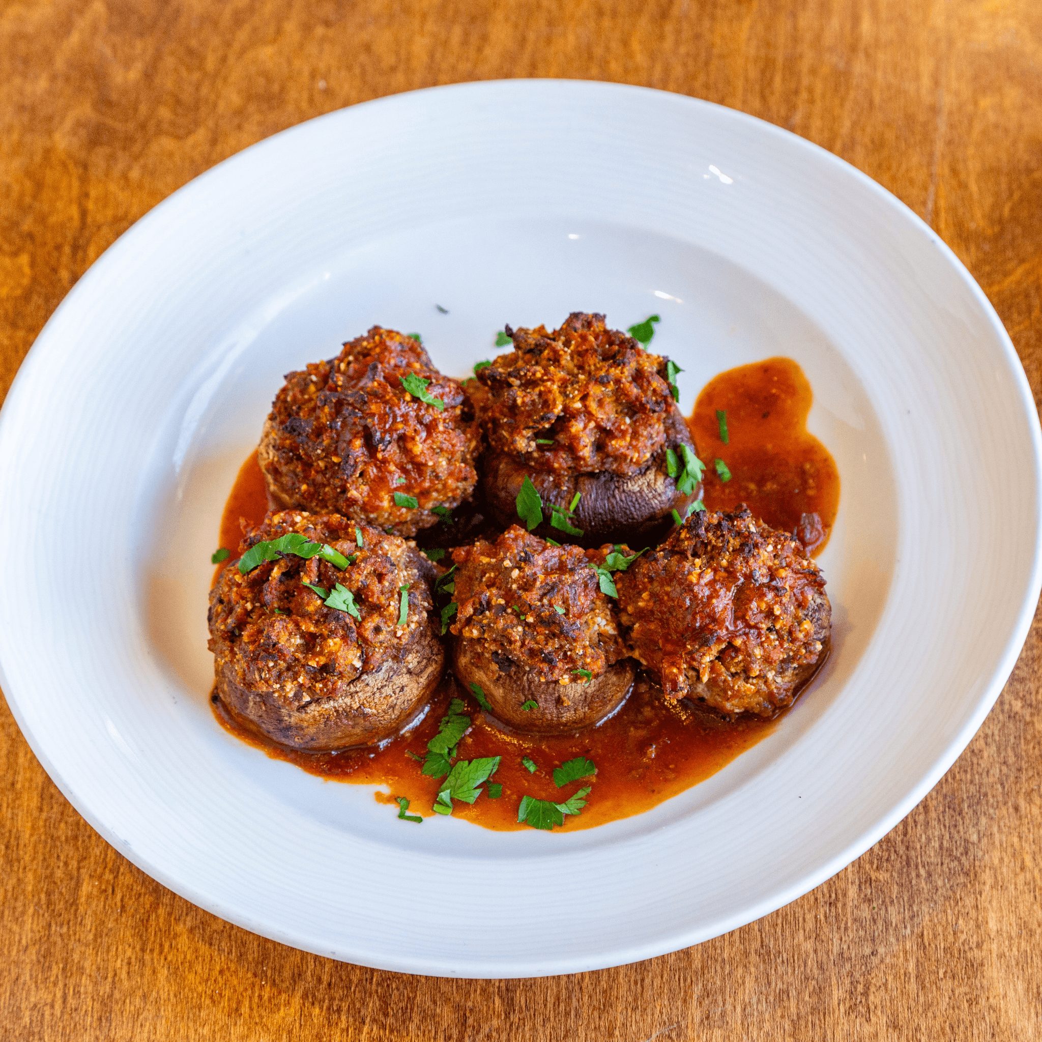 Stuffed Mushrooms.