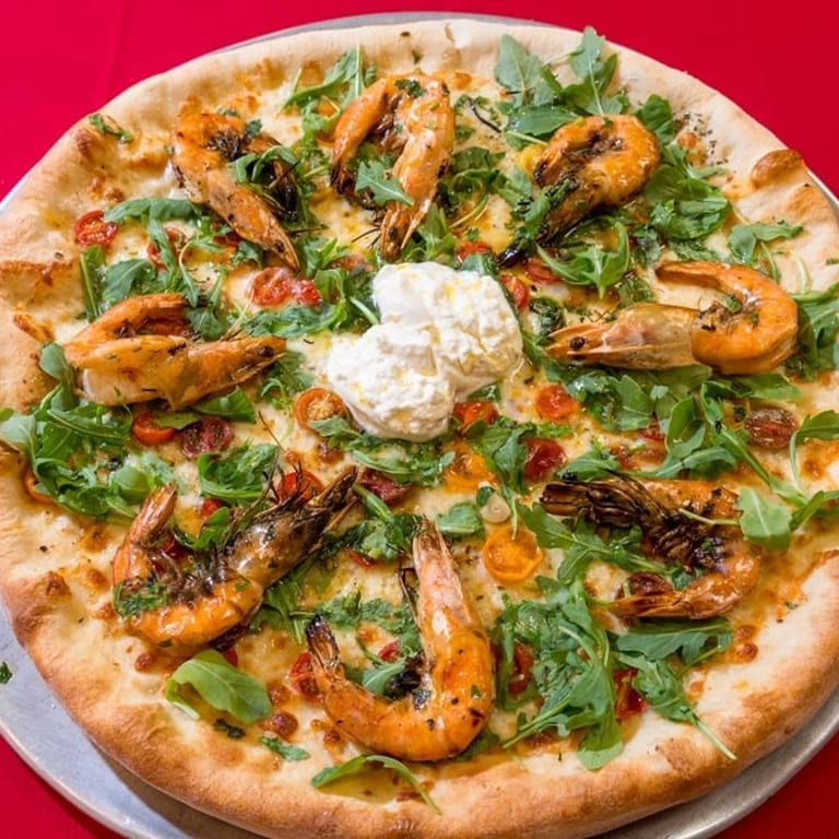 Delicious Seafood Pizza and More
