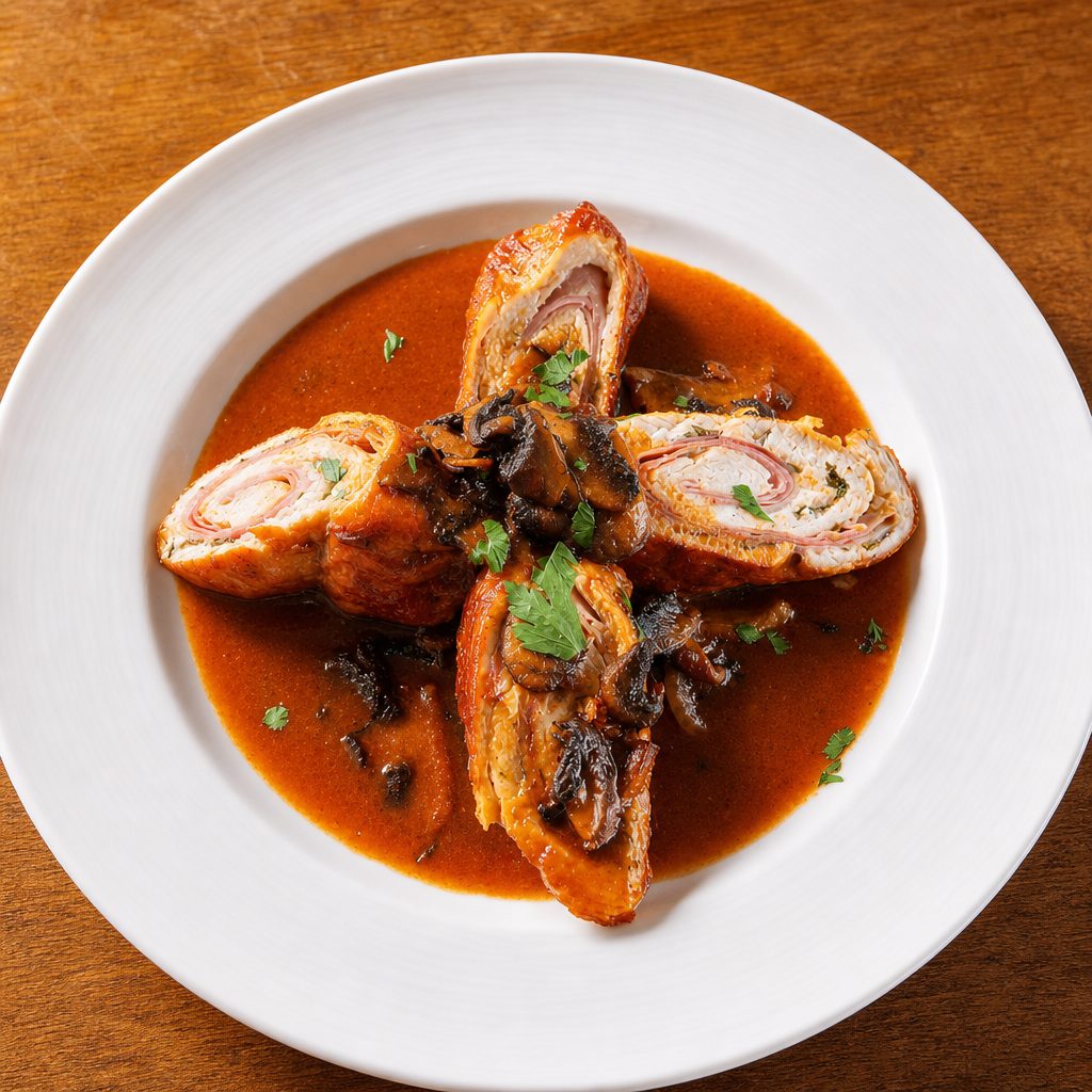 Chicken Rollatini.